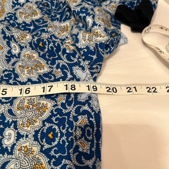 NWT Talbots size L paisley cardigan - Picture 9 of 10